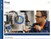 Tablet Screenshot of fsd-service.com